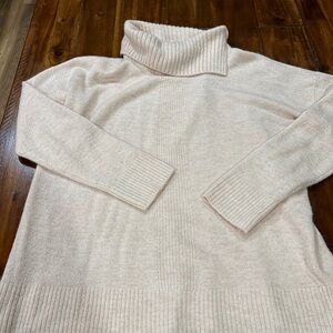 Banana Republic Soft pink Cowl Neck Sweater